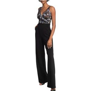 Dress the Population Trystan Sequin Jumpsuit NWT